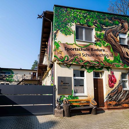 Apartment der Sportschule Badura Leipzig Exterior foto